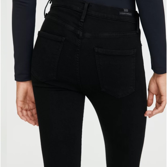 Citizens of Humanity - Rocket High Rise Skinny - Black - Size 29 - Picture 3 of 8
